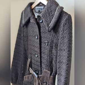 Rudsak Vintage knit Brown Coat